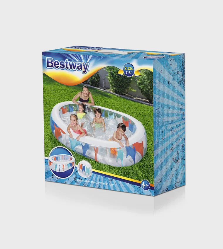 Bestway® Elliptic Inflatable Play Pool – 54066E