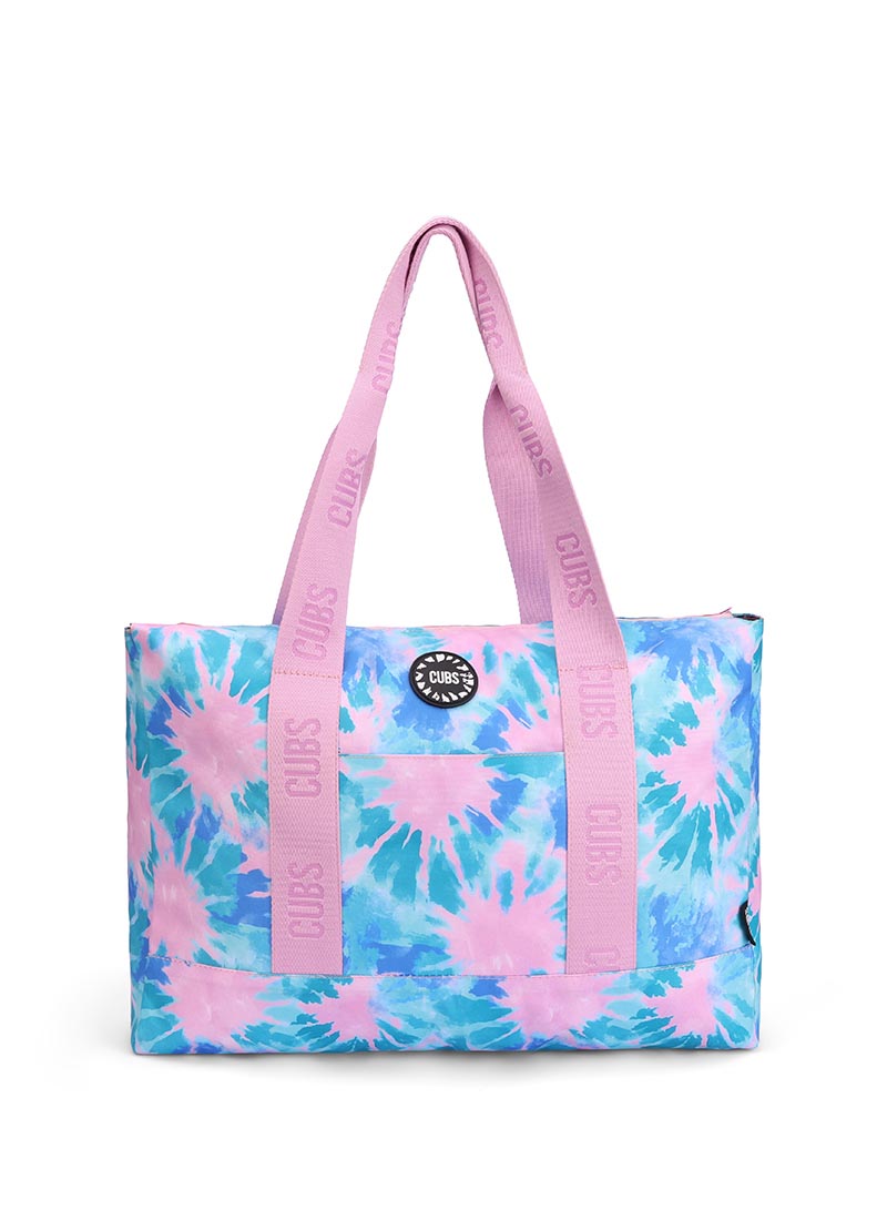 Colorful Vibes and Tie Dye Double Face Tote Bag