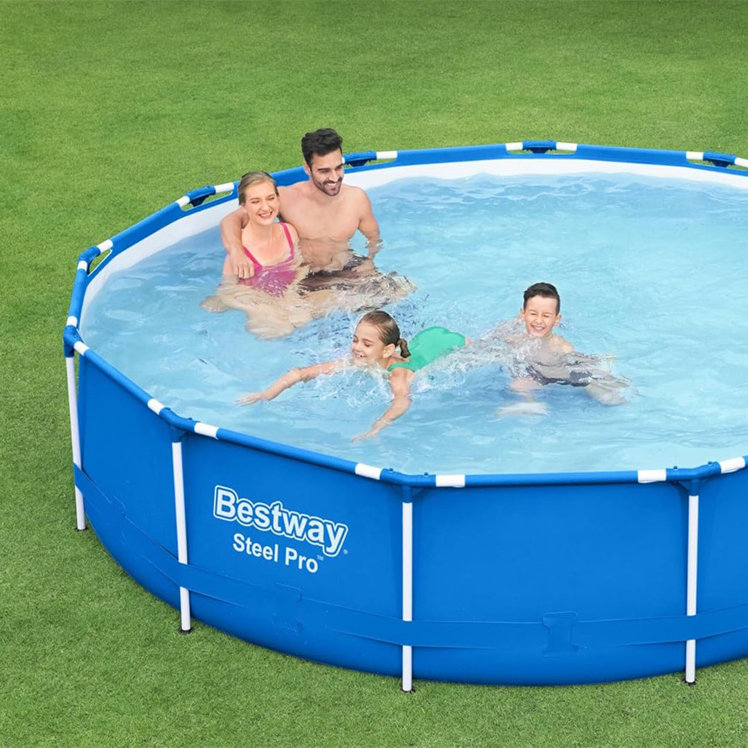 Bestway pool set steel pro, blue, 14 x 33 inches/4.27m x 84cm