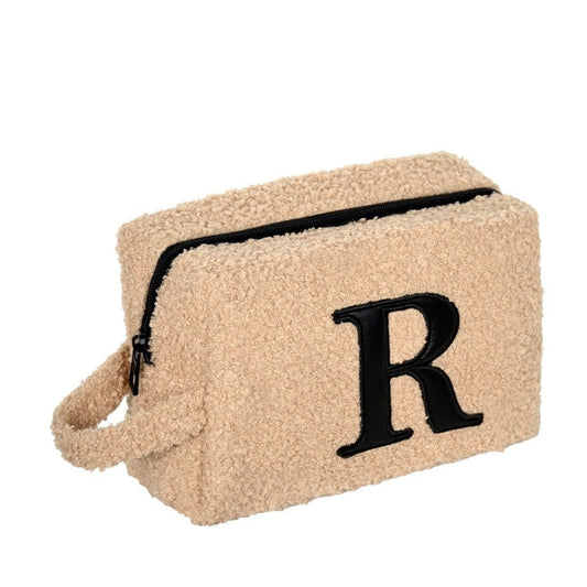 Fur Pouch with letter R