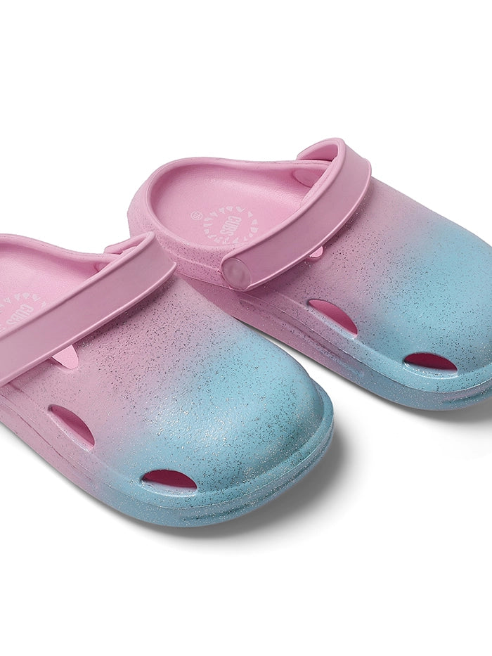 Glitter Pink & Blue Clog