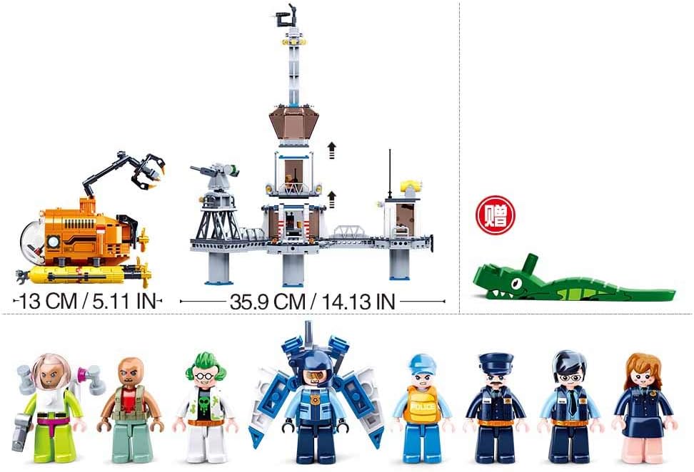Sluban M38-B0828 Police-Prison