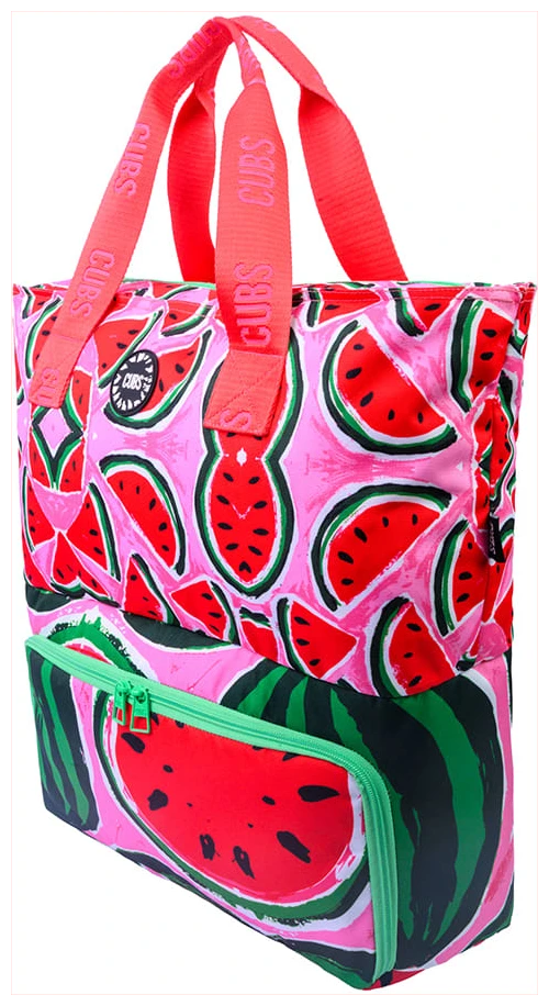 Watermelon Pink Fiesta Tote/Cooler