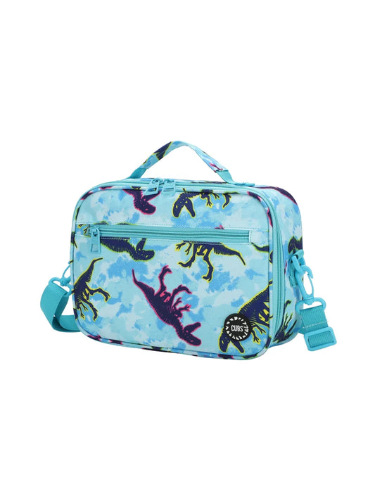 Dino Tie Dye cross body lunch bag