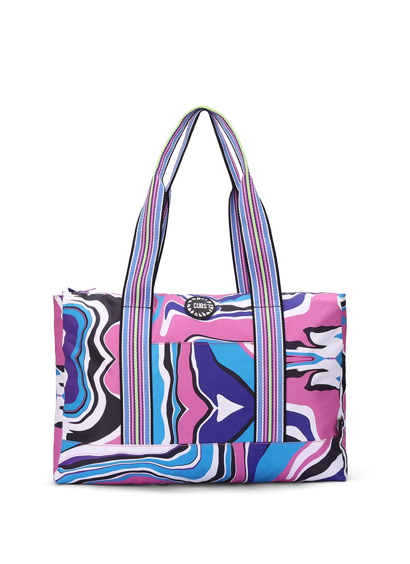 Vibes Of Purple Double Face Tote Bag