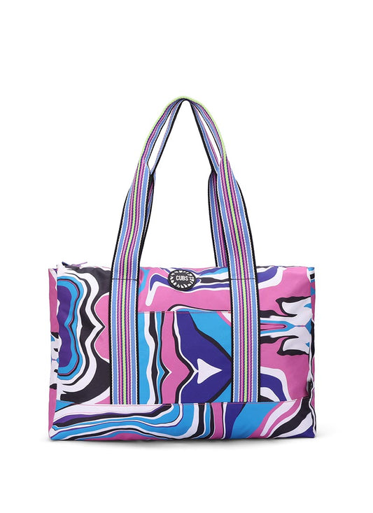 Vibes Of Purple Double Face Tote Bag