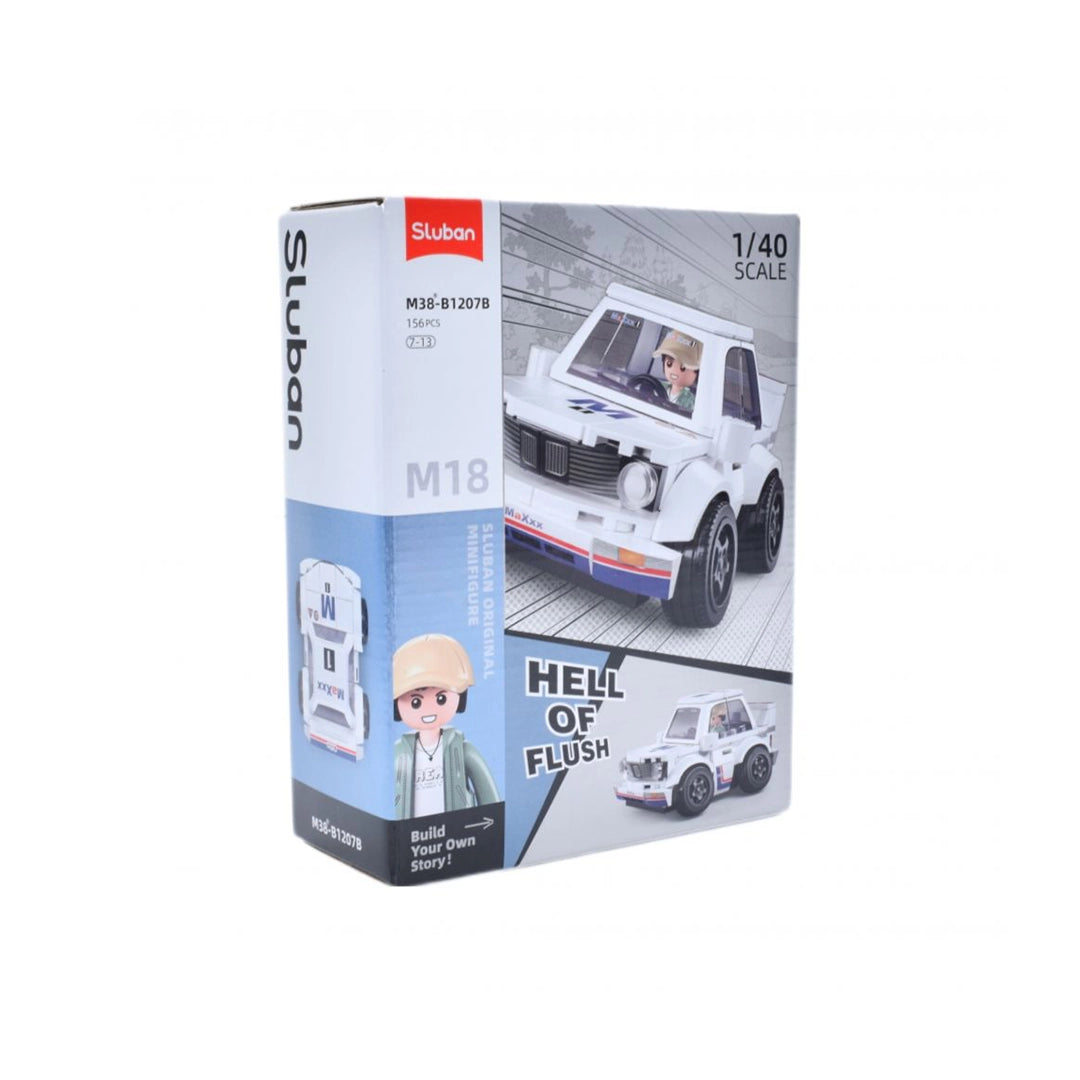 SLUBAN MCar White Car (M38-B1207B)