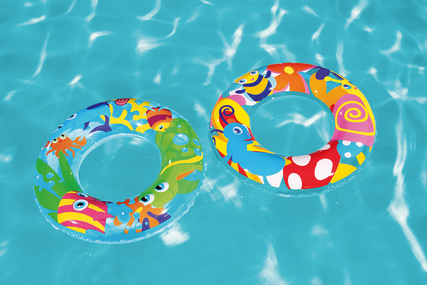 Bestway® ?22"/ 56cm Designer Swim Ring