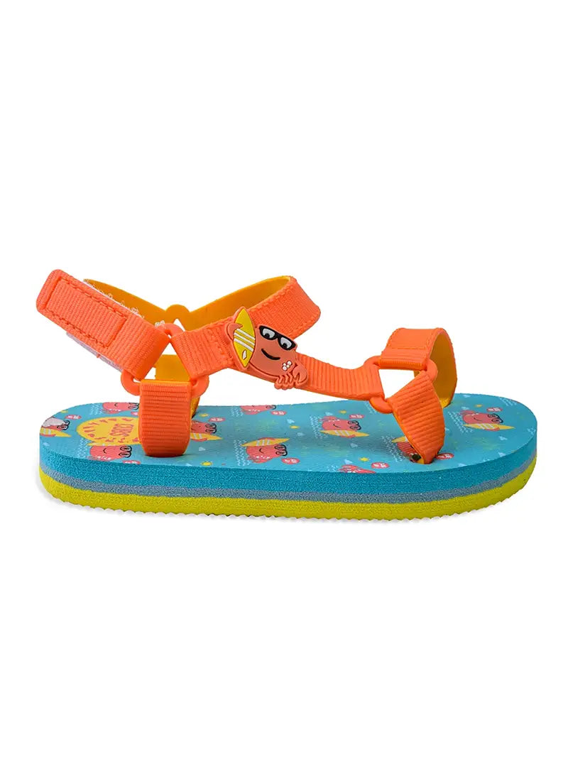 Sling Sandal Junior Boys Sailing Crab