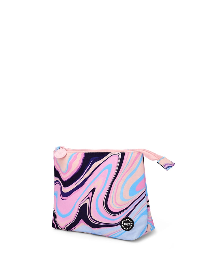 Lilac Swirls Medium Pouch