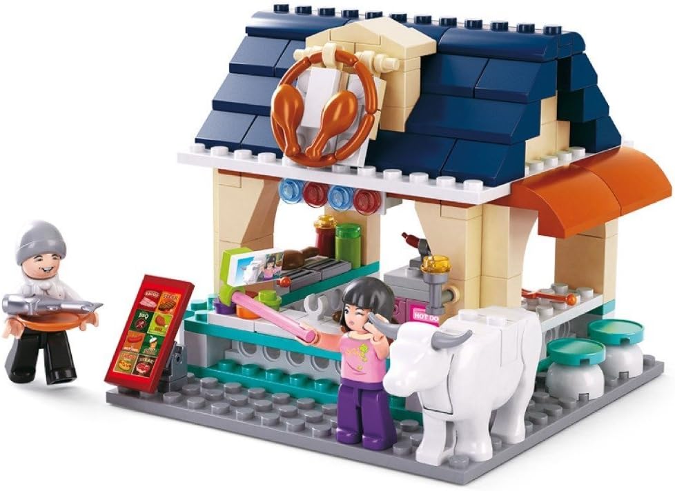 Sluban M38-B0605 Beach Restaurant, Multi-Colors