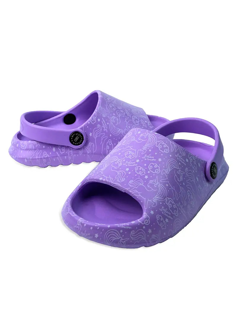 Open Toe Lilac Unicorn Dream