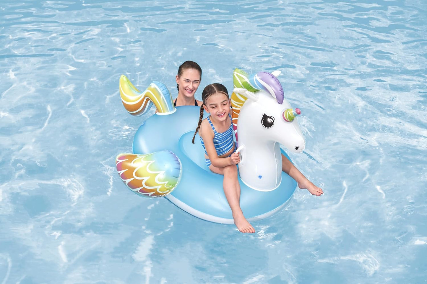 Bestway Fantasy Unicorn Ride-On61" x 47"/1.55m x 1.19m