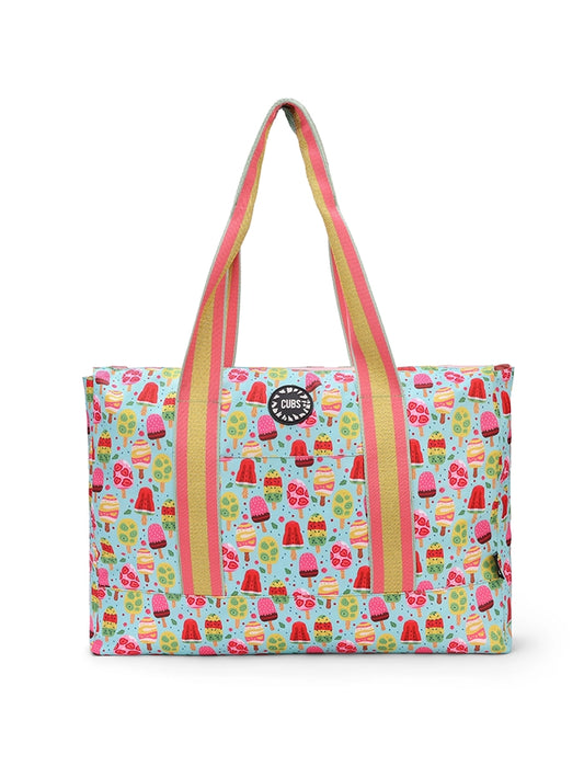 Pineapples And Ice Cream Double Face Tote Bag