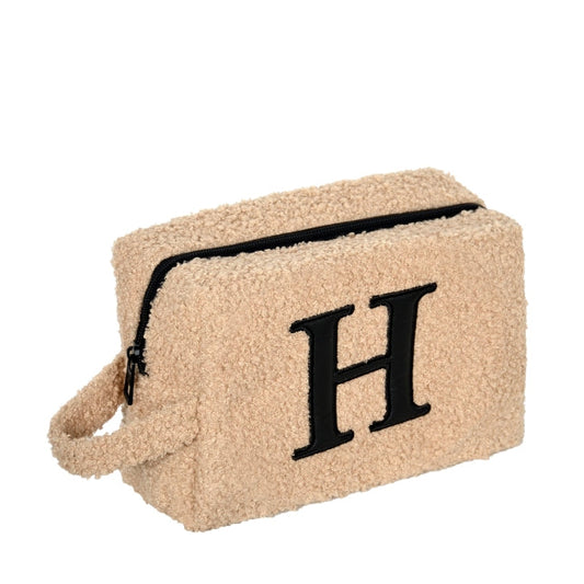 Fur Pouch with letter H