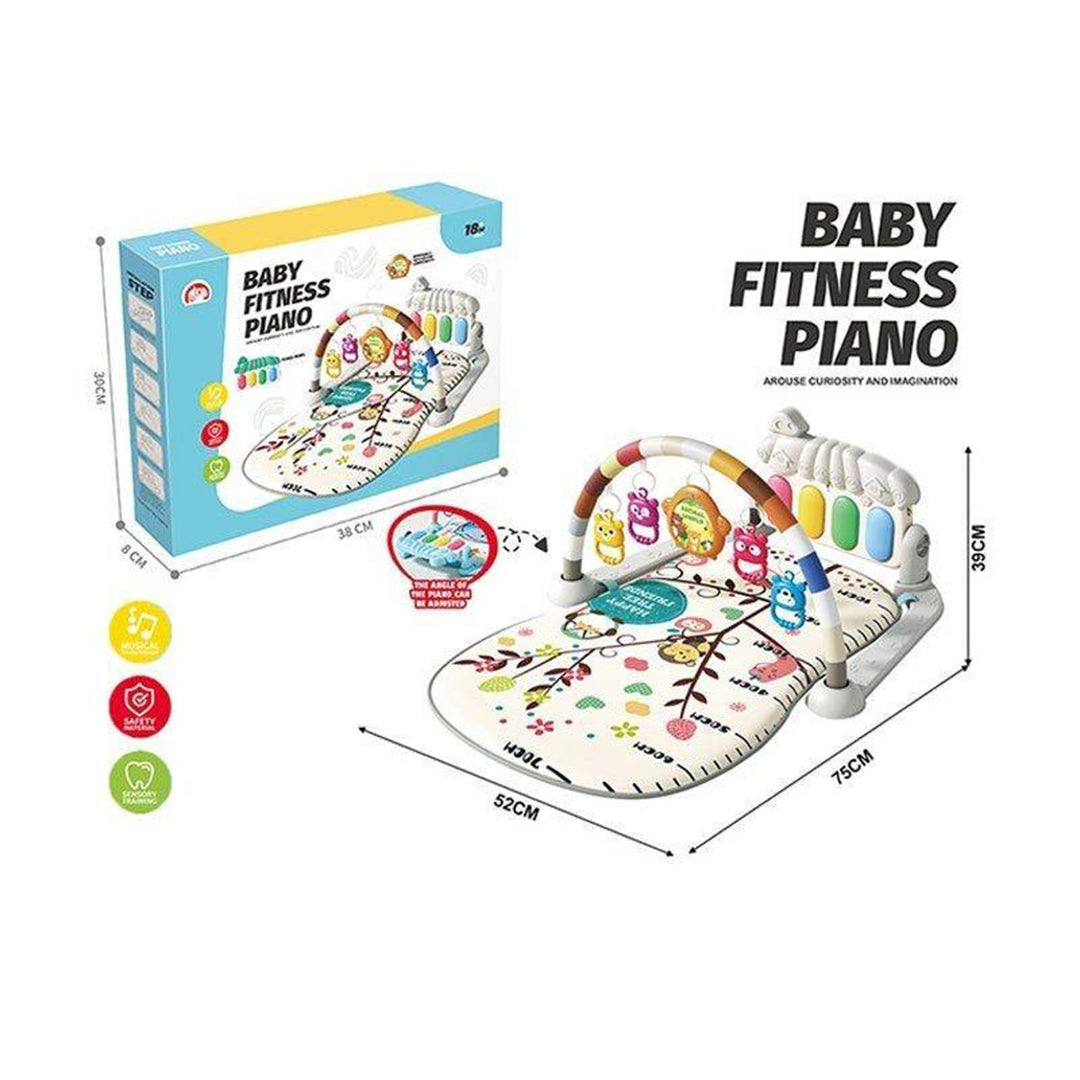 Musical Activity Center & Quilted Piano Play Mat