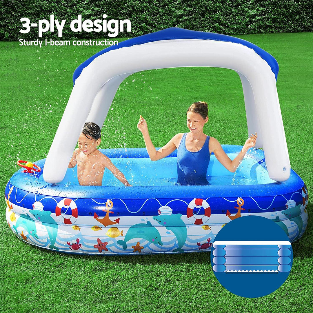 Bestway Captain Family Pool – 282 Liters