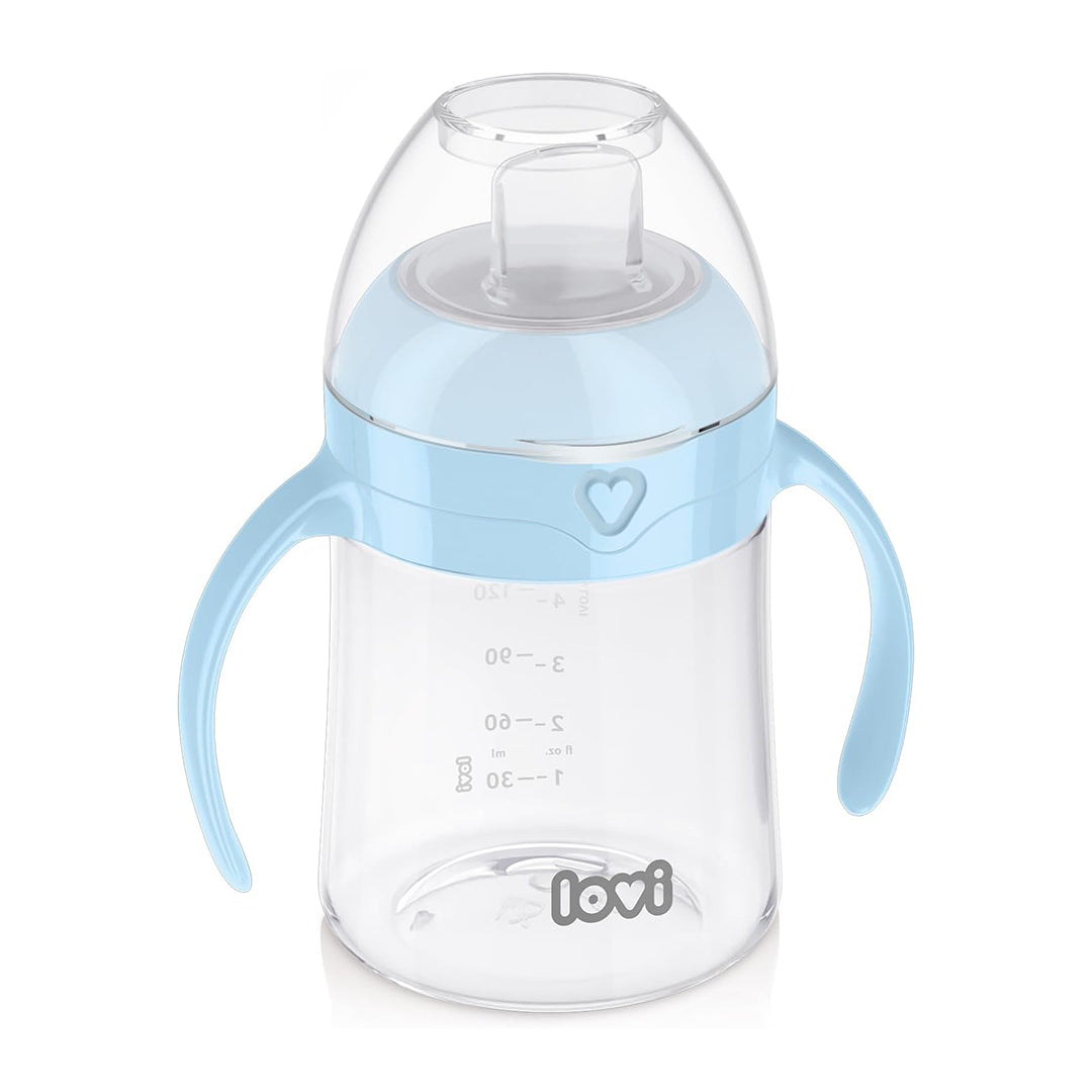 Lovi Silicone Training Cup 150ml – Blue