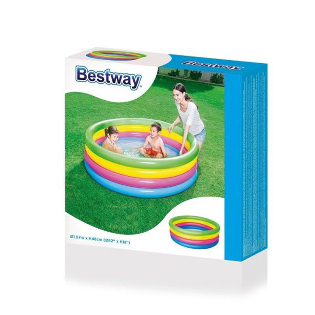 Bestway® 4-Ring Colorful Play Pool