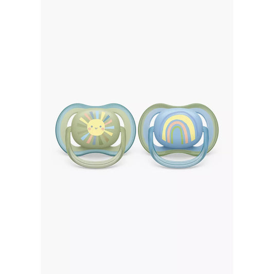 Philips Avent Ultra Air Silicone Soother – Set of 2