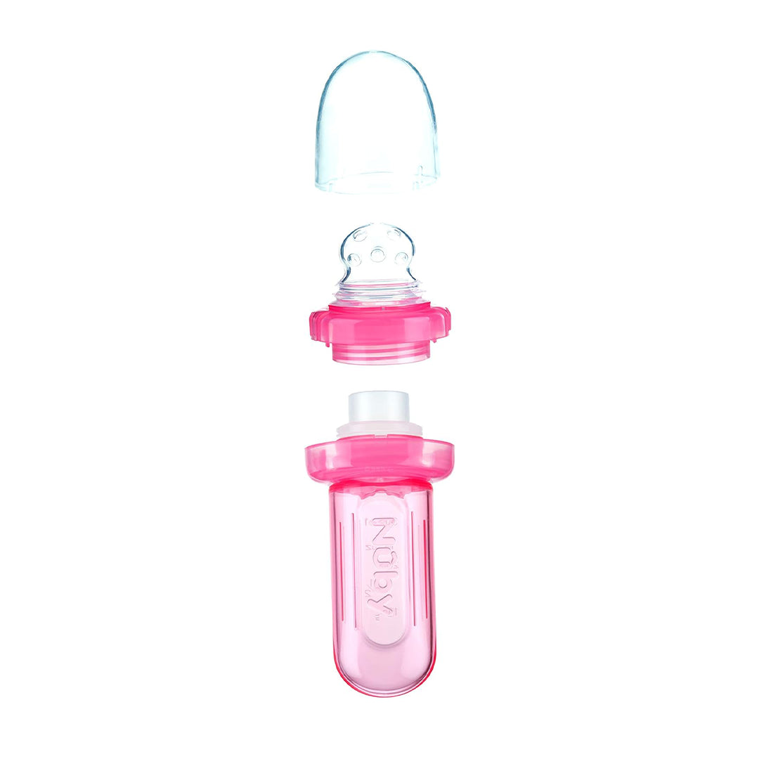 Nuby EZ Squeeze Feeder – 30ml – Pink