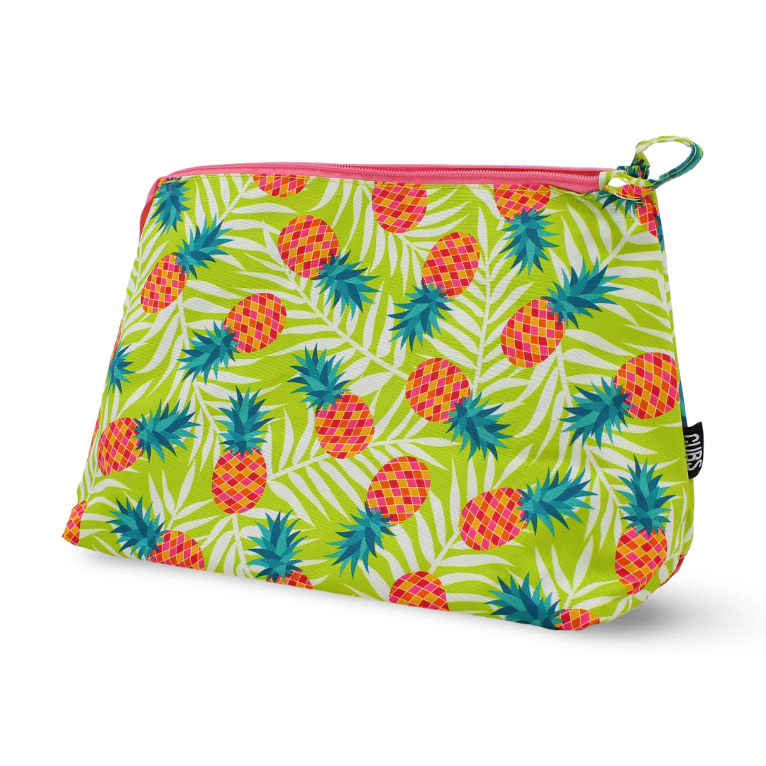 Cubs Yellow Pineapples Medium Pouch