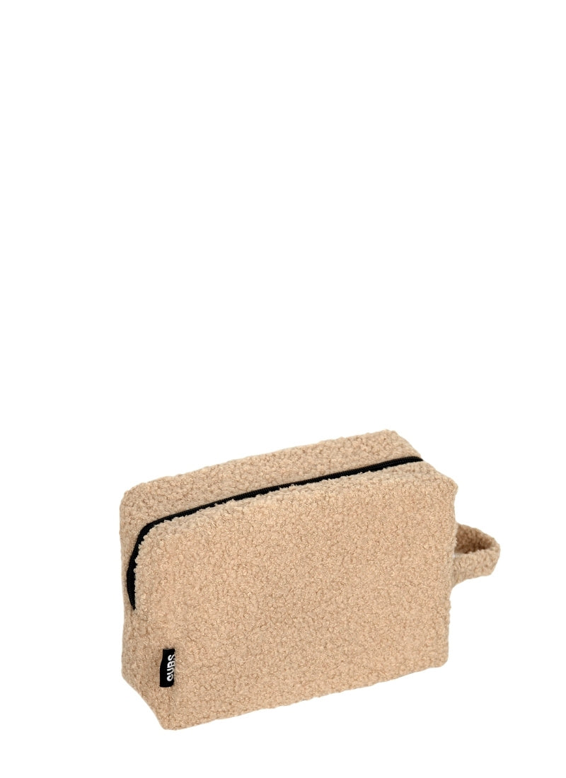 Fur Pouch with letter A