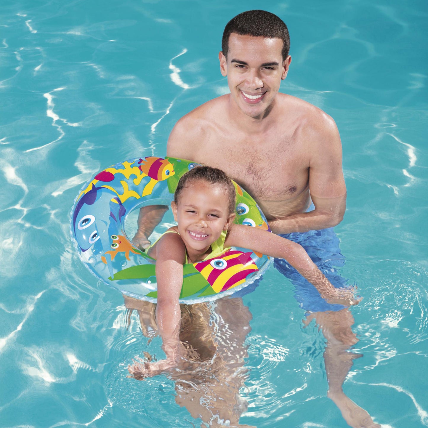 Bestway® ?22"/ 56cm Designer Swim Ring