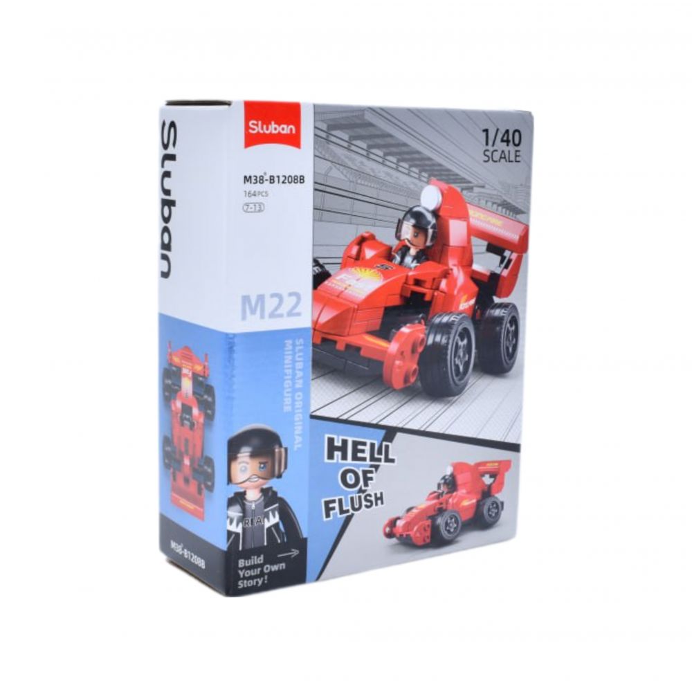 SLUBAN MCar Red Car (M38-B1208B)