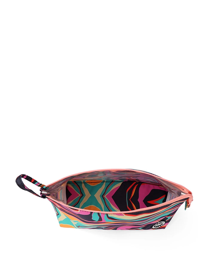 Disco Swirls Large Pouch