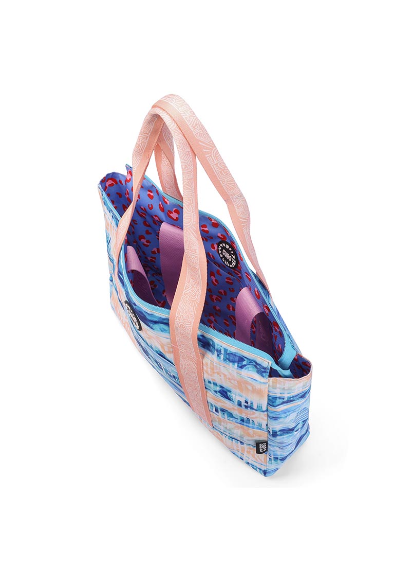 Blue Vibes Only Double Face Tote Bag