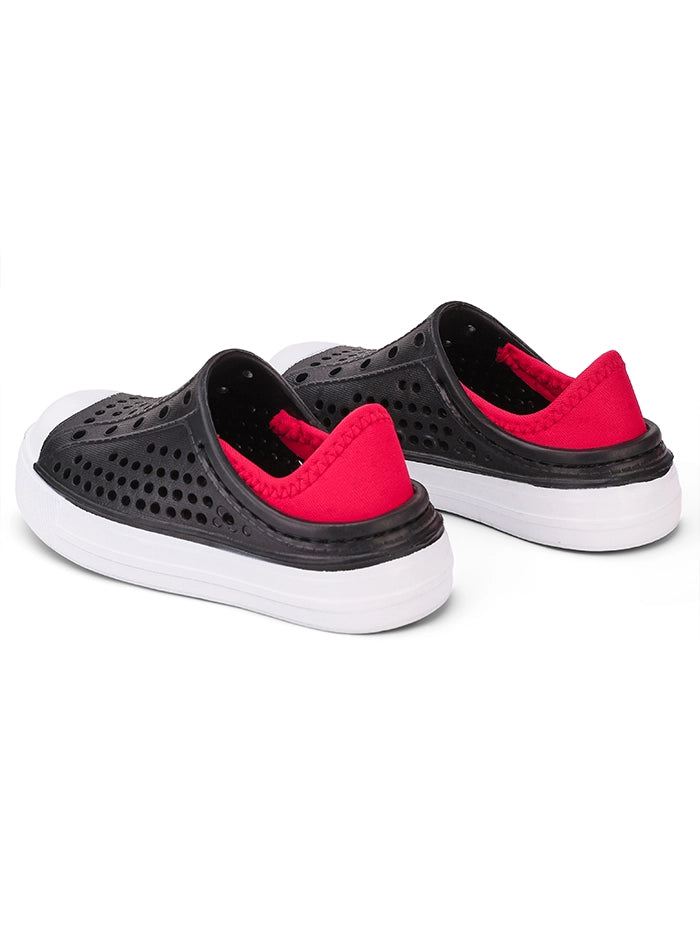 Black Elastic YOYO Slip-on Sneaker