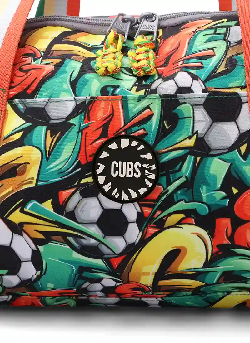 Football Graffiti Medium Duffel Bag