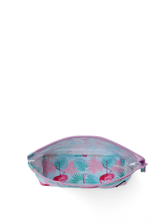 Flamingos in the Forest Medium Pouch