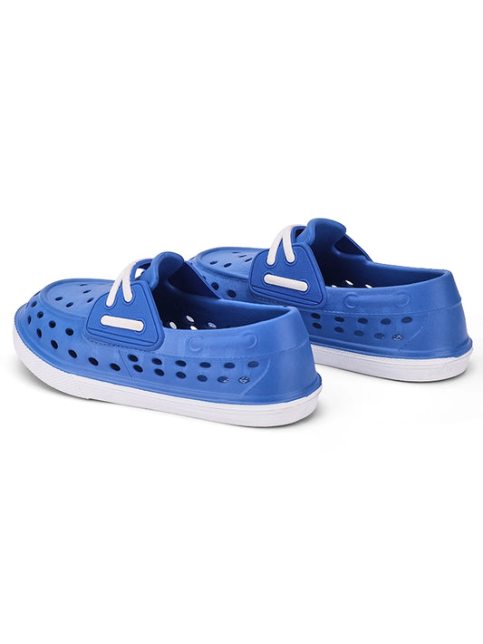 Navy Junior Jack Slip On Fake Laces Sneaker