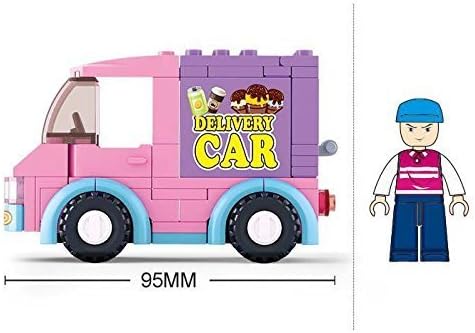 Sluban Play Bricks Girls Dream Delivery Van, Multi Colour