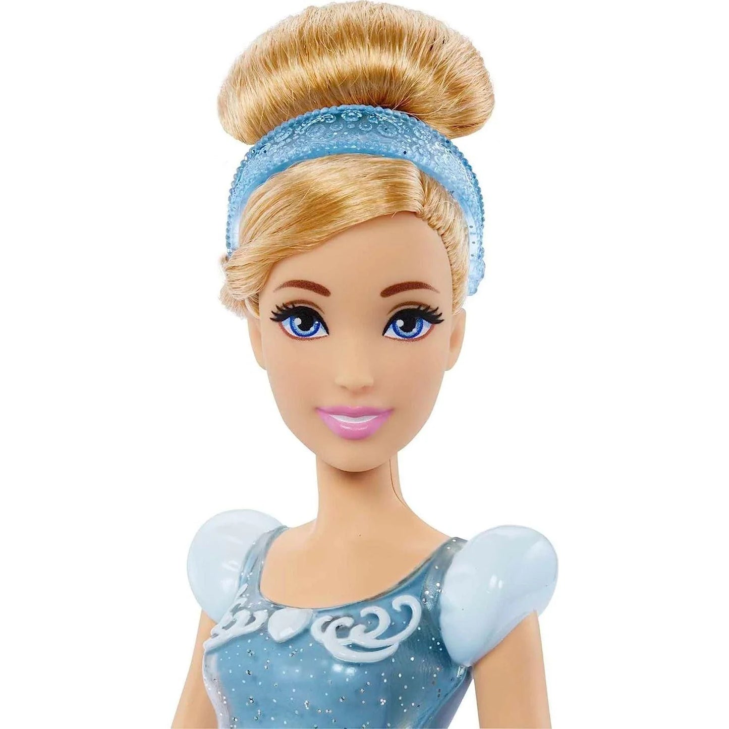Mattel Disney Princess Dolls,Cinderella Posable Fashion Doll with Sparkling Clothing and Accessories