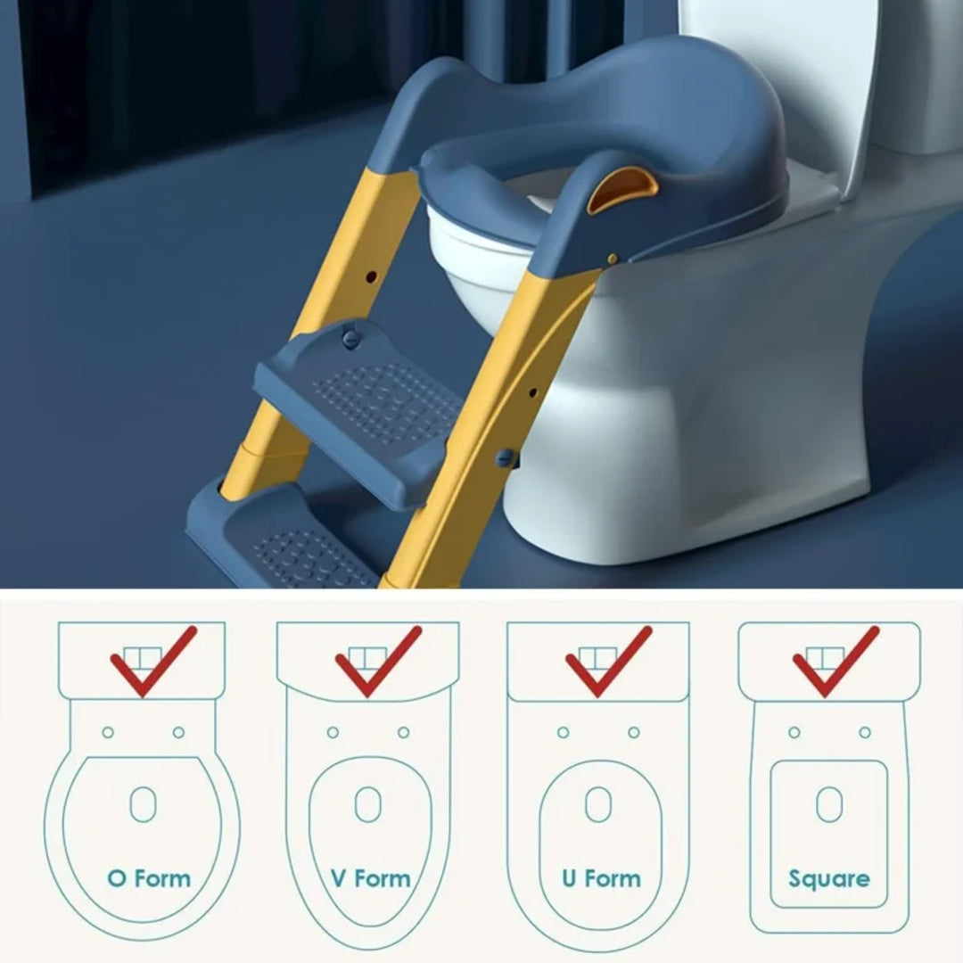 Blue Potty with Ladder