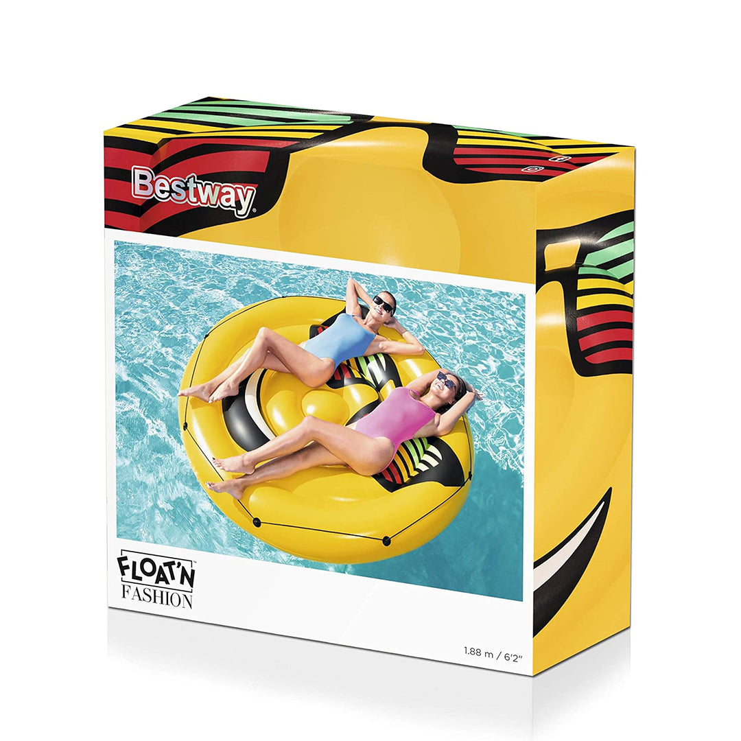 Bestway Emoji Island Float – 188 x 188 cm