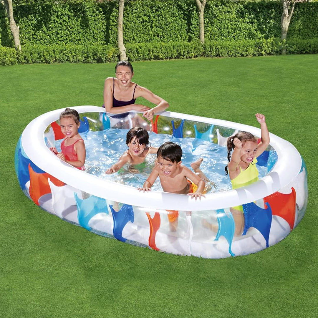 Bestway® Elliptic Inflatable Play Pool – 54066E