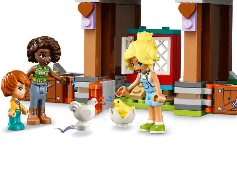 ليجو فريندز: ملجأ الحيوانات في المزرعة – LEGO Friends Farm Animal Sanctuary (42617)