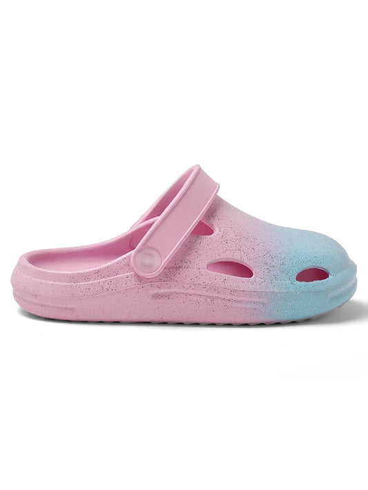 Glitter Pink & Blue Clog