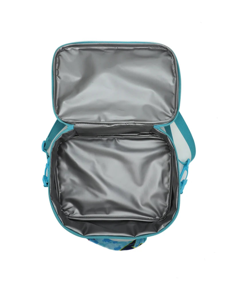 Dino Tie Dye cross body lunch bag