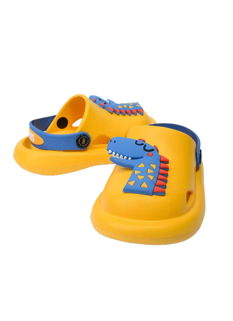 Kids Clog Blue Dino