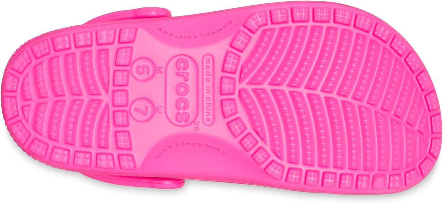 Pink Crocs Unisex Classic Clogs