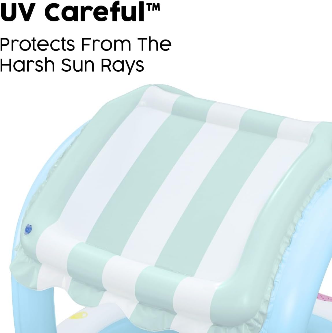 Bestway 41" x H33"/1.04m x H84cm Sweet Shoppe Shaded Kiddie Pool