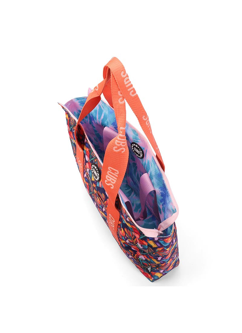 Colorful Vibes and Tie Dye Double Face Tote Bag
