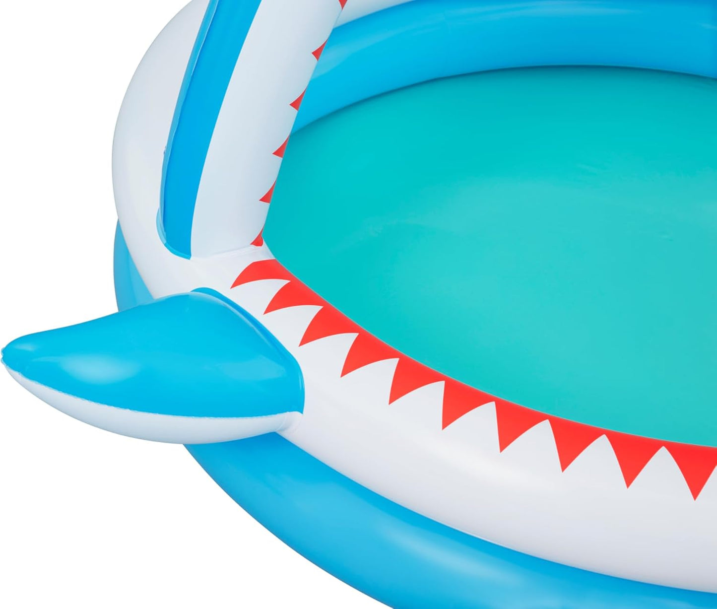 Bestway 64" x 50" x 36"/1.63m x 1.27m x 92cm Sharktastic Sprinkler Play Pool