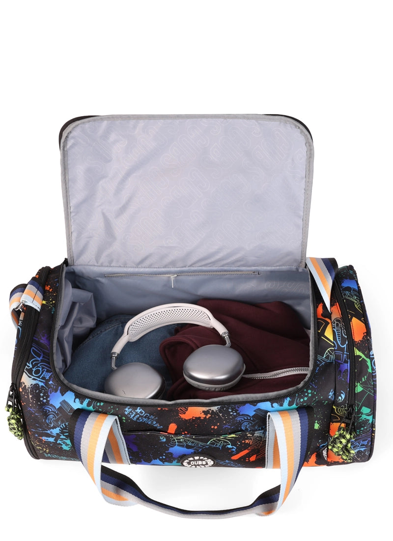 Monster Truck two side Pocket Large Duffel bag