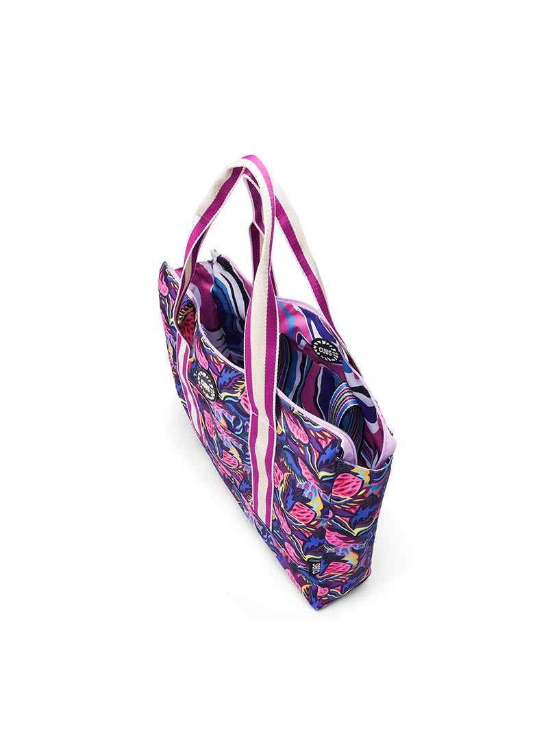 Vibes Of Purple Double Face Tote Bag